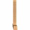 Ekena Millwork Portland Timber Gable Bracket, Western Red Cedar, 96"W x 48"H x 5 1/2"D x 5 1/2"F, 12/12 Pitch GBW096X48X0606POR00SWR - alternate 4